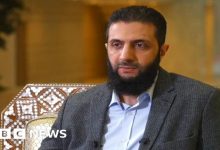 القائد العام للإدارة السورية الجديدة أحمد الشرع / BBC