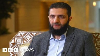 القائد العام للإدارة السورية الجديدة أحمد الشرع / BBC